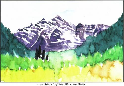 Heart of the Maroon Bells